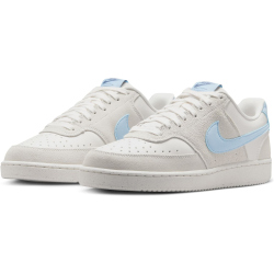 NIKE Court Vision Low Sneaker Damen 001 - phantom/psychic blue-light bone 35.5