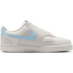 NIKE Court Vision Low Sneaker Damen 001 - phantom/psychic blue-light bone 35.5