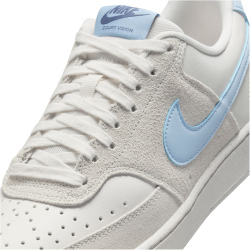 NIKE Court Vision Low Sneaker Damen 001 - phantom/psychic blue-light bone 35.5