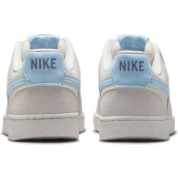 NIKE Court Vision Low Sneaker Damen 001 - phantom/psychic blue-light bone 35.5