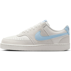 NIKE Court Vision Low Sneaker Damen 001 - phantom/psychic blue-light bone 37.5