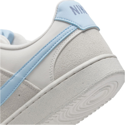 NIKE Court Vision Low Sneaker Damen 001 - phantom/psychic blue-light bone 37.5