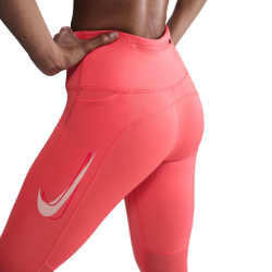 NIKE Fast Dri-FIT Mid-Waist 7/8-Leggings Damen 814 - magic ember XS