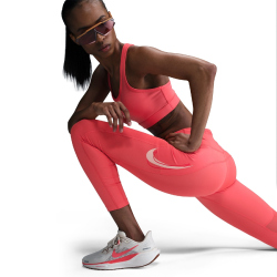 NIKE Fast Dri-FIT Mid-Waist 7/8-Leggings Damen 814 - magic ember XS