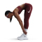 NIKE Fast Dri-FIT Mid-Waist 7/8-Leggings Damen 619 - dark team red XL
