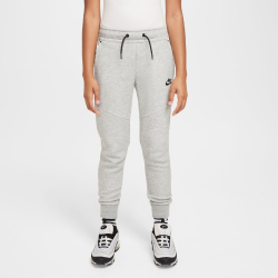NIKE Sportswear Tech Fleece Jogginghose Jungen 063 - dk grey heather/black/black XS (122-128 cm)