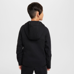 NIKE Sportswear Tech Fleece Kapuzenjacke Jungen 010 - black/black/black XL (158-170 cm)