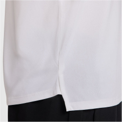 NIKE Stride Dri-FIT ADV kurzarm Laufshirt Herren 100 - white/reflective silv M