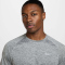 NIKE Stride Dri-FIT ADV kurzarm Laufshirt Herren 084 - smoke grey/htr/reflective silv M