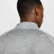 NIKE Stride Dri-FIT 1/2-Zip Midlayer Laufshirt Herren 084 - smoke grey/htr/reflective silv M