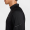 NIKE Stride Dri-FIT 1/2-Zip Midlayer Laufshirt Herren 010 - black/reflective silv S