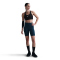 NIKE Universa Medium-Support High-Waist 8" kurze Leggings Damen 478 - armory navy/anthracite/riftblue S