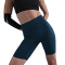 NIKE Universa Medium-Support High-Waist 8" kurze Leggings Damen 478 - armory navy/anthracite/riftblue S
