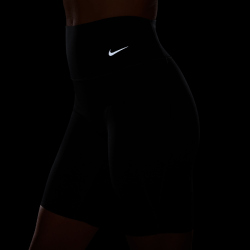 NIKE Universa Medium-Support High-Waist 8" kurze...