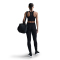 NIKE Universa Medium-Support High-Waist 7/8-Leggings Damen 010 - black/anthracite/dk smoke grey XS