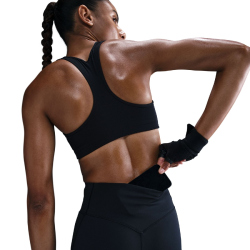 NIKE Universa Medium-Support High-Waist Leggings Damen 010 - black/anthracite/dk smoke grey XXS