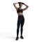 NIKE Universa Medium-Support High-Waist Leggings Damen 010 - black/anthracite/dk smoke grey XXS