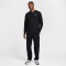 NIKE Club French Terry Open-Hem Jogginghose Herren 010 - black/black/white L