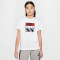 NIKE Air T-Shirt Kinder 100 - white S (128-137 cm)