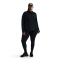 NIKE Swift Dri-FIT UV 1/4-Zip Laufshirt Damen 010 - black/reflective silv 1X