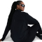 NIKE Swift Dri-FIT UV 1/4-Zip Laufshirt Damen 010 - black/reflective silv 1X