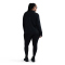 NIKE Swift Dri-FIT UV 1/4-Zip Laufshirt Damen 010 - black/reflective silv 1X