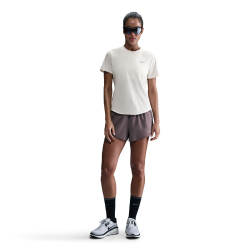 NIKE Swift Dri-FIT kurzarm Laufshirt Damen 133 - sail/reflective silv S