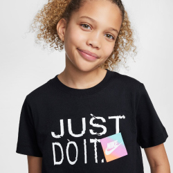 NIKE Sportswear T-Shirt Kinder 010 - black M (137-147 cm)