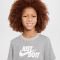 NIKE Sportswear T-Shirt Kinder 063 - dk grey heather XS (122-128 cm)