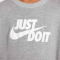NIKE Sportswear T-Shirt Kinder 063 - dk grey heather XS (122-128 cm)