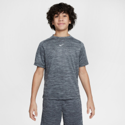 NIKE Multi Dri-FIT T-Shirt Kinder 010 - black/lt smoke grey/white XL (158-170 cm)