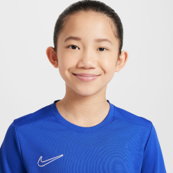 NIKE Academy 25 Dri-FIT kurzarm Trainingsshirt Kinder 480 - game royal/game royal/white/white M (137-147 cm)