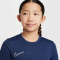 NIKE Academy 25 Dri-FIT kurzarm Trainingsshirt Kinder 410 - midnight navy/midnight navy/white/white XS (122-128 cm)