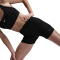 NIKE Swift High-Waist 4" Laufshorts Damen 010 - black/reflective silv S
