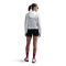 NIKE Swift High-Waist 4" Laufshorts Damen 010 - black/reflective silv S