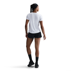 NIKE One Swoosh Dri-FIT kurzarm Laufshirt Damen 100 - white XS