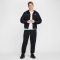 NIKE Club Kapuzenjacke Herren 010 - black/white/white XS