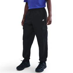 NIKE Club Woven Cargohose Herren 010 - black/white M