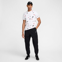 NIKE Club Woven Cargohose Herren 010 - black/white M