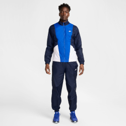 NIKE Club Woven Trainingsanzug Herren 451 - obsidian/white/game royal/white S