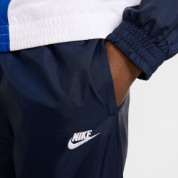 NIKE Club Woven Trainingsanzug Herren 451 - obsidian/white/game royal/white S