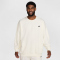NIKE Club Fleece Oversize French Terry Sweatshirt Herren 133 - sail/sail/black XL