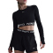 NIKE Pro Dri-FIT 2in1 Shorts Damen 010 - black/white XXS