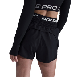 NIKE Pro Dri-FIT 2in1 Shorts Damen 010 - black/white XS