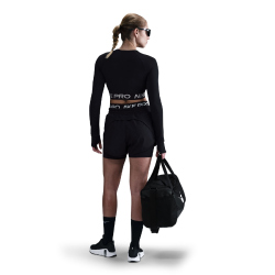 NIKE Pro Dri-FIT 2in1 Shorts Damen 010 - black/white XS