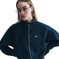 NIKE Sportswear Everything Wovens Oversize Repel UV Protection Trainingsjacke Damen 478 - armory navy/white XS