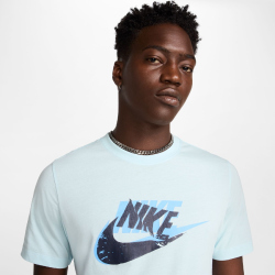 NIKE Sportswear T-Shirt Herren 474 - glacier blue XL