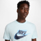 NIKE Sportswear T-Shirt Herren 474 - glacier blue XL