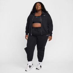 NIKE Sportswear Phoenix Fleece High-Waist Oversize Jogginghose Damen 010 - black/sail 1X