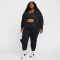 NIKE Sportswear Phoenix Fleece High-Waist Oversize Jogginghose Damen 010 - black/sail 3X